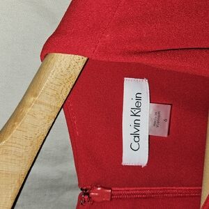 Calvin Klein Red Dress